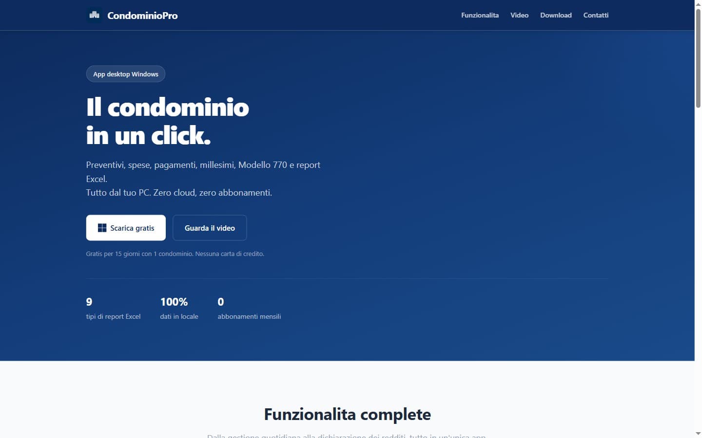 CondominioPro — anteprima